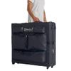 Master Massage Luggage Style Wheeled Massage Table Carrying Case 27 to 32 Width Folding Massage Table- Black view 4