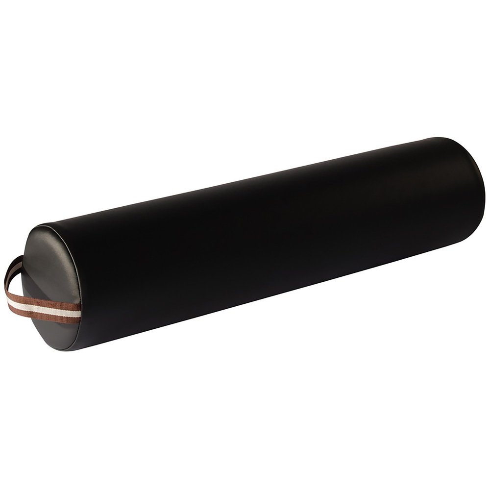 Master Massage Massage Table Round Bolster, 6", Black