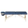 Master Massage Coronado Portable Massage Table Pro Package- Adjustable Height, Working Capacity of 750 lbs. and 3-Inch Foam Cushioning- Tattoo Bed, Lash Table- Royal Blue view 2