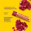 Burt's Bees 100% Natural Moisturizing Lip Balm, Pomegranate with Beeswax and Fruit Extracts, 1 Tube view 3