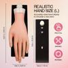 PANA Flexible Bendable Mannequin Nail Art Design Training Hand Tool with Stand Display view 4