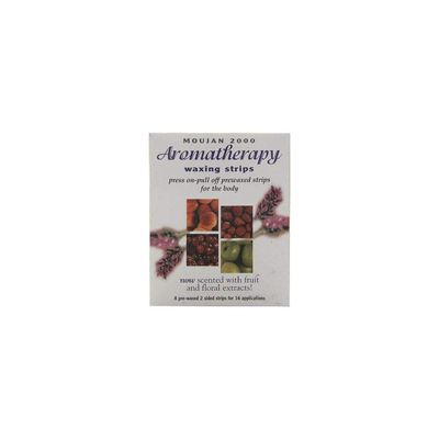 Moujan 2000 Aromatherapy Waxing Strips for Body 16 Applications