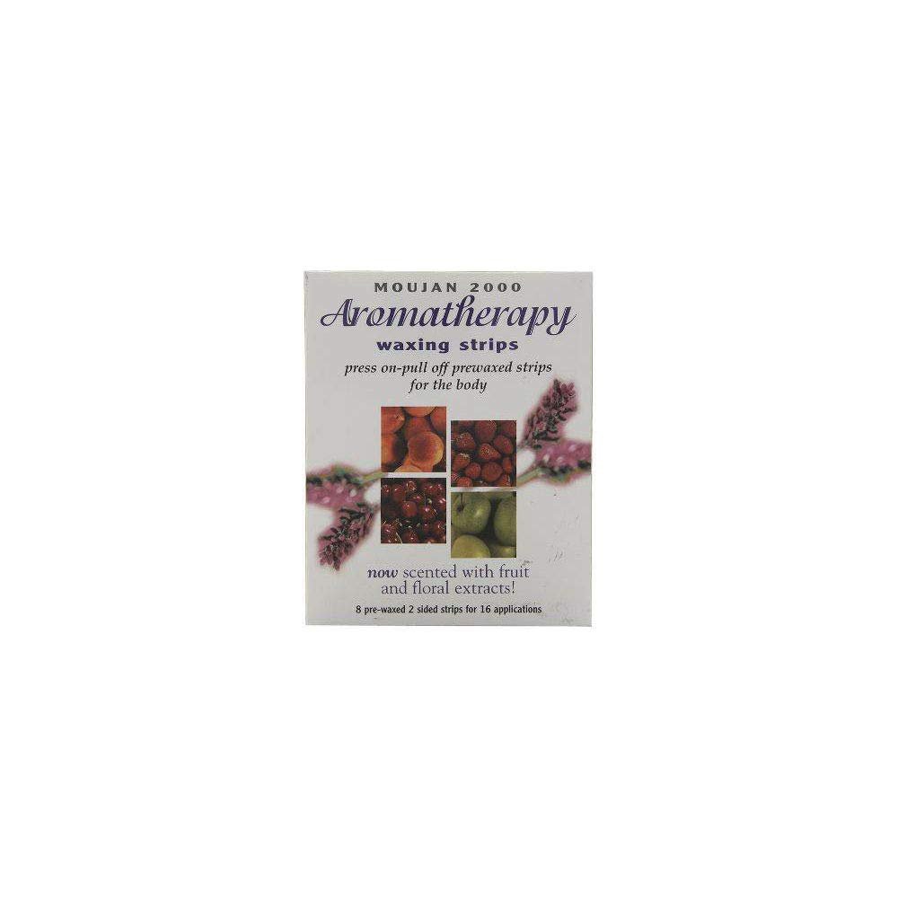 Moujan 2000 Aromatherapy Waxing Strips for Body 16 Applications