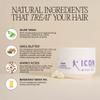 K I.C.O.N. I.C.O.N. Inner Moisturizing Treatment Mask, Rinse-out Cream for Dry, Brittle & Chemically Treated Hair, 8.5 oz view 3