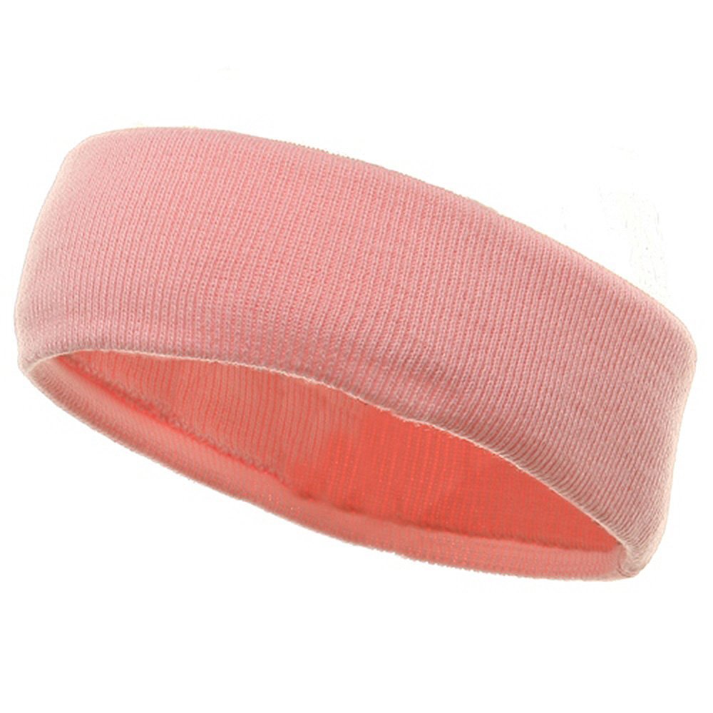 Head Bands (Wide)-Pink