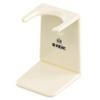 KENT VSB6 1.5" Water Resistant Mock Ivory Shaving Brush Stand BK2 and BK4 Natural Shaving Brush Air Drying Base view 1