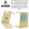 KENT VSB6 1.5" Water Resistant Mock Ivory Shaving Brush Stand BK2 and BK4 Natural Shaving Brush Air Drying Base view 3