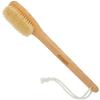 Kent FD5 Beechwood Wood Long Handle Shower Bath Body Brush. for Skin Exfoliate and Massage. 100% Boar Bristles. Best Back Body, Foot and Leg Scrubber Brushing for Wet and Dry Body. Made in England view 1