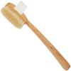 Kent FD3 Luxury Beechwood Body Scrubbing Exfoliating Bath/Shower Brush with 100% Pure White Bristle. Long Handle with Detachable Head, Wet/Dry Back and Skin Brushing, Body Exfoliator. Made in England view 1
