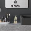 KENT VSB5 Small White Plastic Shaving Brush Stand for Self Adhesive Hang Drying Shave Brush. Essential Part of Any Mens Shaving Kit, Shaving Brush Holder Extends Natural Bristle Shaving Brushes Life view 4