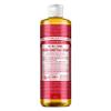 Dr. Bronner's Organic Pure Castile Liquid Soap, Rose, 16 oz view 1
