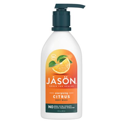 JASON Citrus Energizing Body Wash, For a Gentle Feeling Clean, 30 Fluid Ounces
