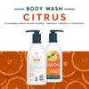 JASON Citrus Energizing Body Wash, For a Gentle Feeling Clean, 30 Fluid Ounces view 2