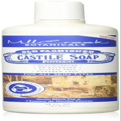 Mill Creek Castile Soap-Peppermint - 16 fl.oz./473 ml