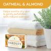 Yardley Oatmeal and Almond Bar Soap, Oatmeal & Almond, 4 Ounce view 2