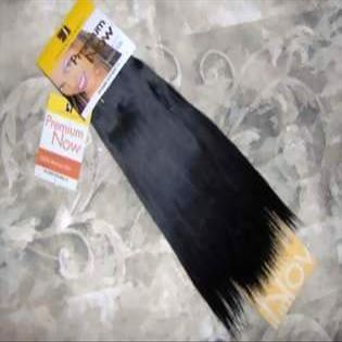Sensationnel Silky Straight Human Hair Extensions 10"