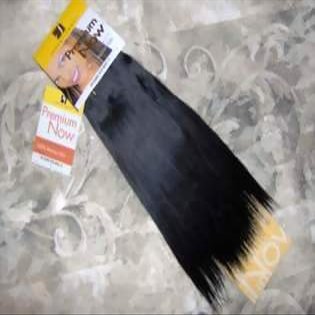 Sensationnel Silky Straight Human Hair Extensions 10"