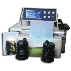 Cell Spa, Digital LCD Display Detox Ion Ionic Aqua Foot Bath Spa Chi Cleanse Fir Belt - Twice Powerful