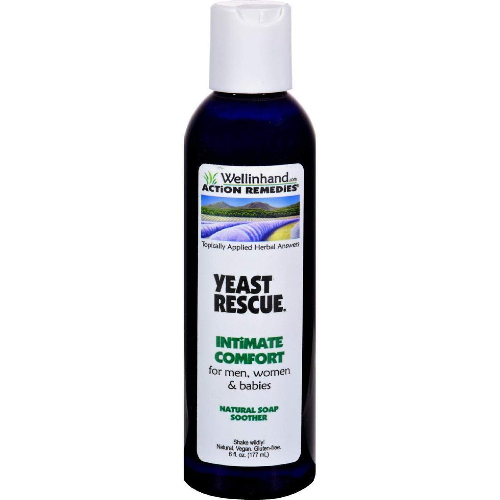 Wellinhand Action Remedies Yeast Rescue Soap, 6 Fluid Ounce