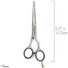 JAGUAR Pre Style Relax Hairdressing Scissors, 5-Inch Length, 0.03597 kg view 3