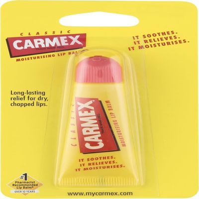 Carmex Classisc Lip Balm Medicated, 0.35 Ounce (Pack of 1) (Tube in Blister Pack)
