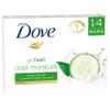 Dove go fresh Beauty Bar, Cucumber and Green Tea 4 oz, 14 Bar view 1