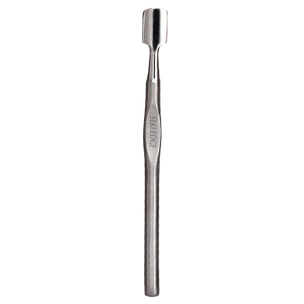 Seki Edge Cuticle Pusher (SS-303) - Professional Stainless Steel Nail Cuticle Pusher With Contoured Spoon Edge - Nail Care Tool for Manicures & Pedicures - Salon, Spa, & Home Use - Made in Japan
