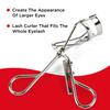 Seki Edge Metal Eyelash Curler (SS-601) - Lash Curler Adds Curl, Lift & Definition - Help Eyes Appear Larger & More Open - Comes with Extra Curler Replacement Pad view 2