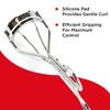 Seki Edge Metal Eyelash Curler (SS-601) - Lash Curler Adds Curl, Lift & Definition - Help Eyes Appear Larger & More Open - Comes with Extra Curler Replacement Pad view 3