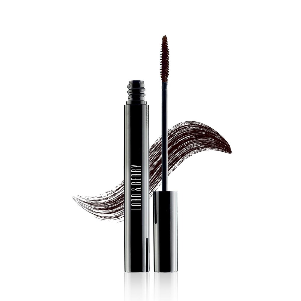Lord and Berry Back in Brown High Definition Mascara - Water Resistant Mascara - Intense Brown Color - Easy to Apply - 1351 Deep Brown - 0.6 oz