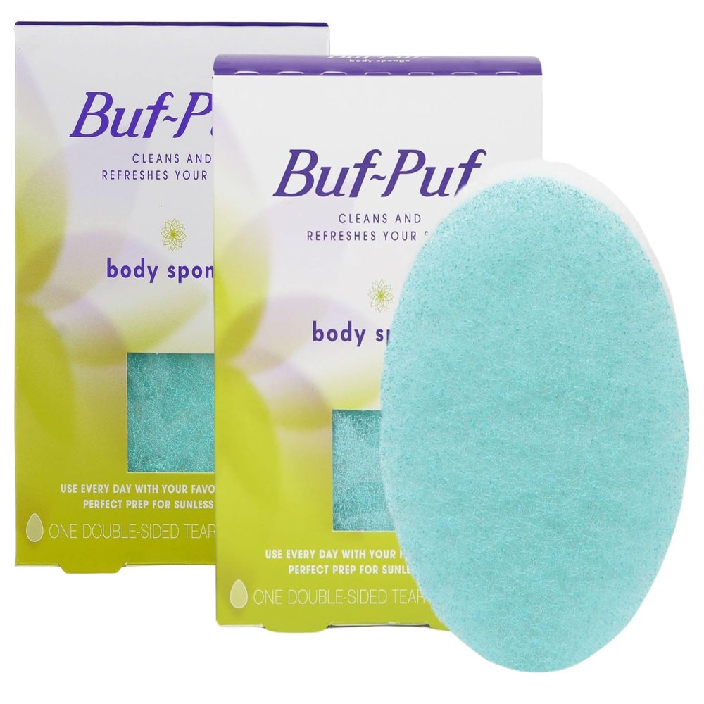 Buf-Puf Buf-Puf Body Sponge, 1 each (Pack of 2)