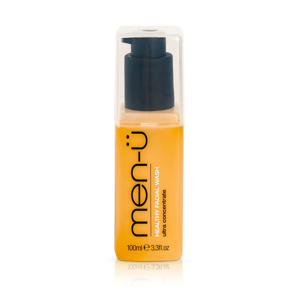 men- HEALTHY FACIAL WASH 3.3 fl.oz, for up to 265 washes, Ultra-Concentrate Healthy Face Cleanser, Facial Cleansing for Men Before or After Shaving - 3.3oz