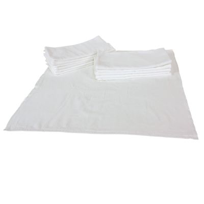 Body Linen Diaper Style Soft Facial Cloths. Loved by Estheticians and Home Users. Used to Apply, Cover, and Remove Facial Care and Rejuvenation Products. 1 Dozen per Package.