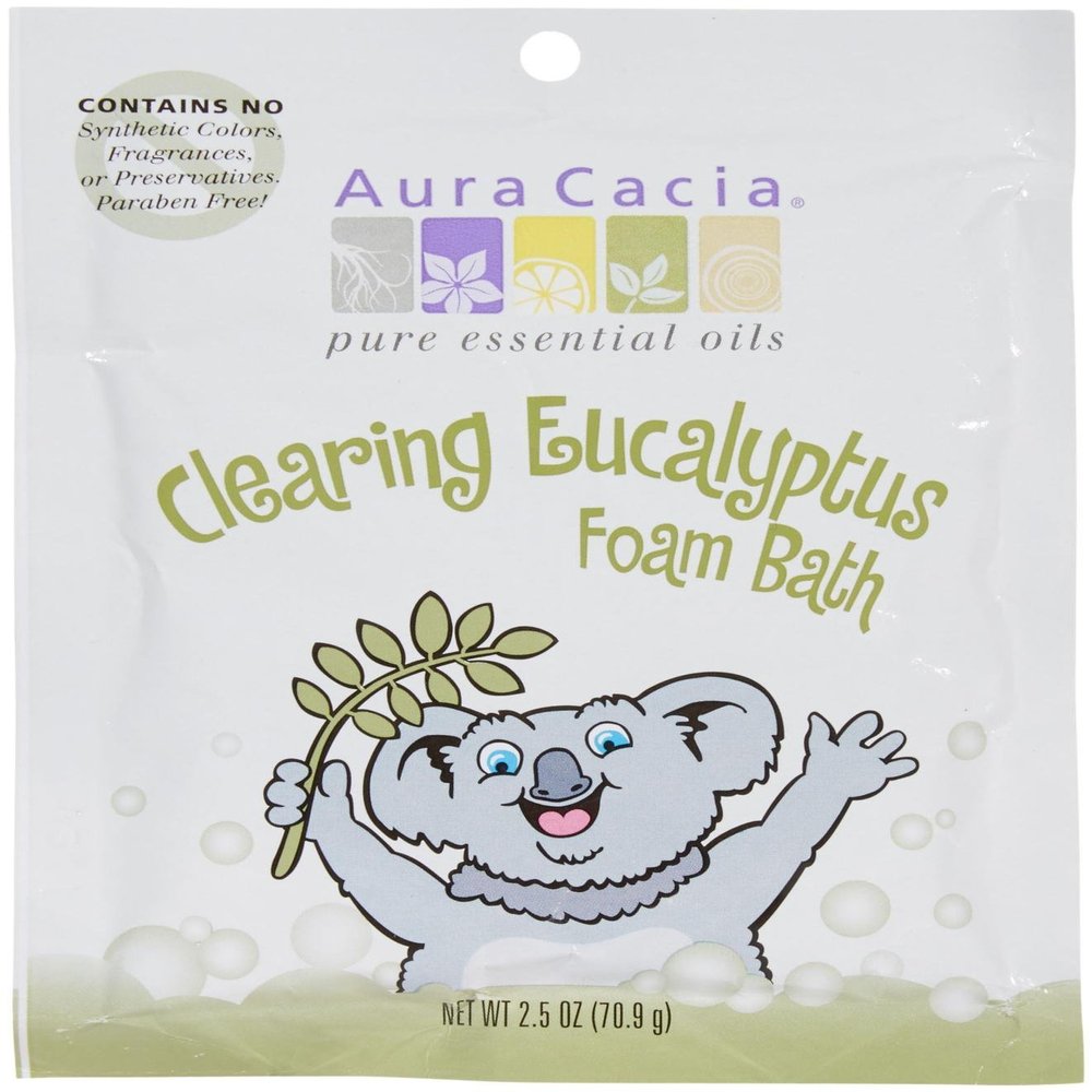 Aura Cacia Kids Clearing Foam Bath (2.5 OZ)