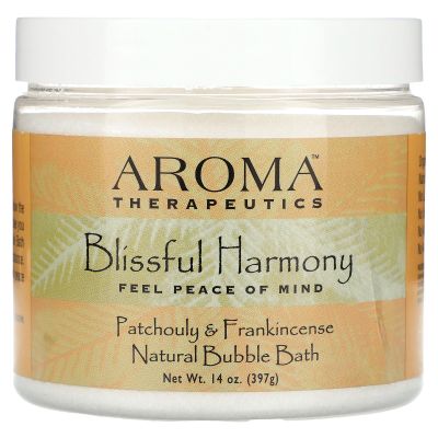Abra Therapeutics Blissful Harmony Bubble Bath Patchouly and Frankincense - 14 oz