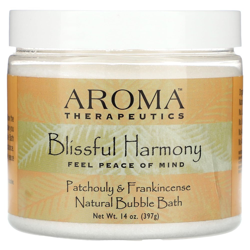 Abra Therapeutics Blissful Harmony Bubble Bath Patchouly and Frankincense - 14 oz