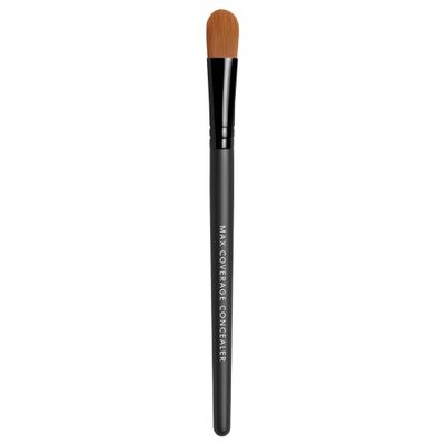 bareMinerals Maximum Coverage Flat Concealer Brush with Synthetic Fibers, For Blended Full Coverage, Vegan Concealer Blending Brush