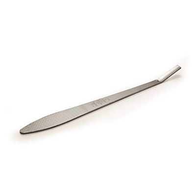 Seki Edge Long Toenail File - (SS-401) Nail Care File for Hard to Reach Toenails - Stainless Steel Pedicure Tool - File Nails in All Directions - Comfortable Long Handle