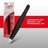 Seki Edge Black Stainless Steel Point Tweezer SS 501 view 2