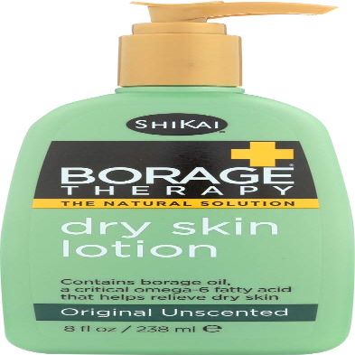 ShiKai Lotion, Dry Skin Therapy, Borage, 8-Ounces (Pack of 2)