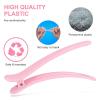 12 Pack Duck Bill Hair Clips for Styling  Multicolor Sectioning Clips for Thick Hair  Non-Slip Plastic Hair Clips for Women, Salon, and Home Use view 3