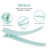 12 Pack Duck Bill Hair Clips for Styling  Multicolor Sectioning Clips for Thick Hair  Non-Slip Plastic Hair Clips for Women, Salon, and Home Use view 4