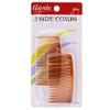 2 basic side comb hold hair woman girl hair accessories large size brown view 1