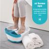Homedics Bubble Mate Foot Spa, Toe Touch Controlled Foot Bath with Invigorating Bubbles and Splash Proof, Raised Massage Nodes and Removable Pumice Stone view 2