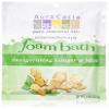Aura Cacia Aromatherapy Foam Bath, Invigorating Ginger and Mint, 2.5 ounce packet (Pack of 3) view 1