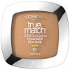 L'Oreal Paris True Match Super Blendable Oil Free Powder Foundation, W6 Medium, 0.33 oz, Packaging May Vary view 1