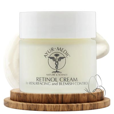 Ayur-Medic Retinol Cream for Wrinkle and Blemish Control