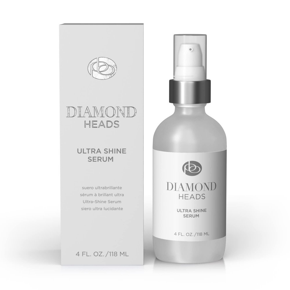 Paul Brown Hawaii Diamond Heads Ultra Shine Serum - Anti-Frizz Hair Shine Serum Styling Product - Natural Botanical & Fruit Extracts Add Luster - Smooths Natural, Color Treated Hair & Perms
