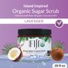 Organic Fiji Whole Body Scrub - Infused with Coconut Oil, Exfoliating Sugar Scrub for Smooth and Soft Skin, Exfoliates & Restores Skin's Natural Biosphere, Lavender 20 oz view 4