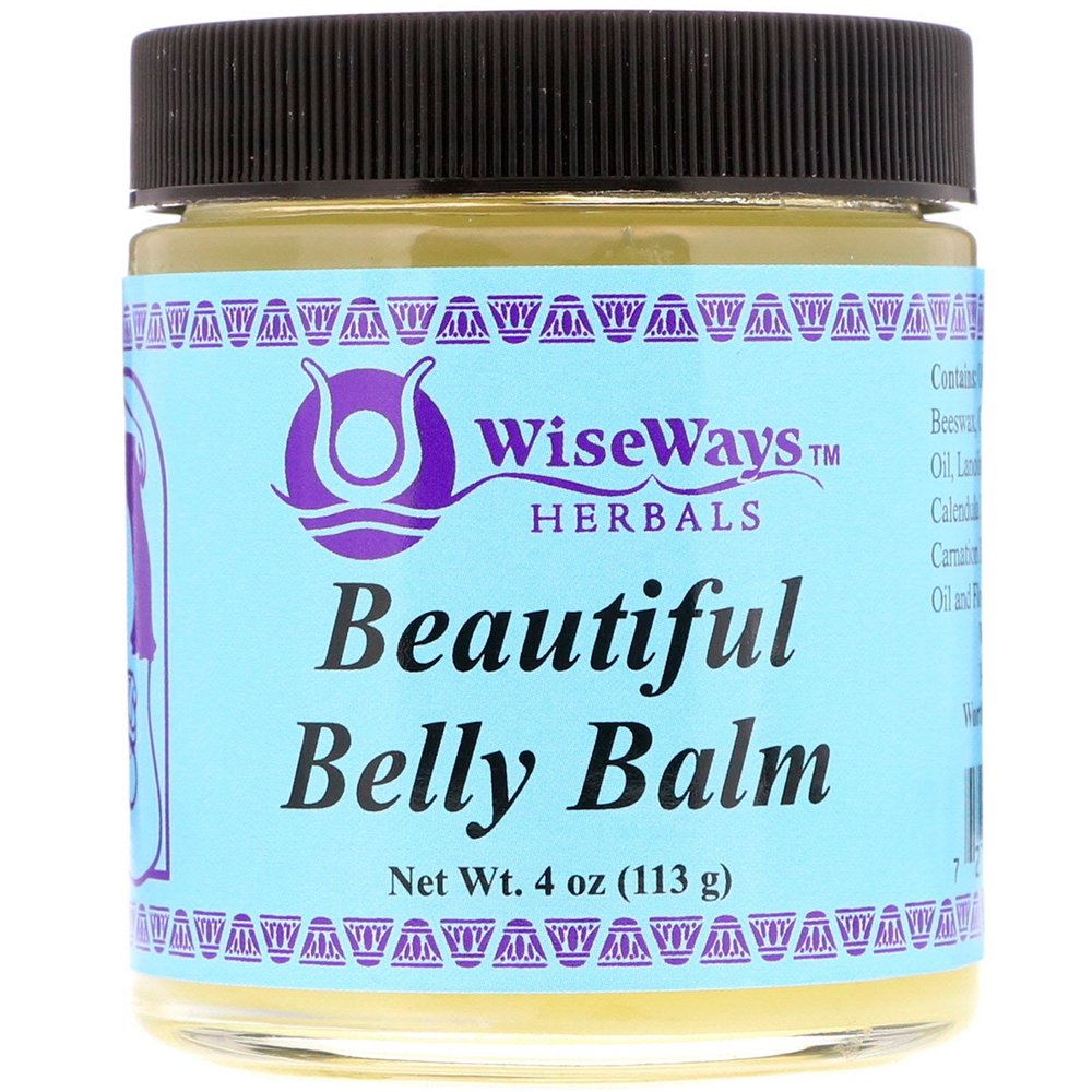 WiseWays Herbals: Beautiful Belly Balm, 4 oz